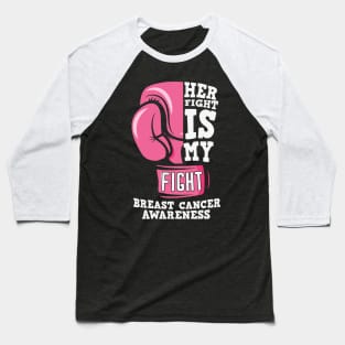 Fight Breast Cancer Baseball T-Shirt